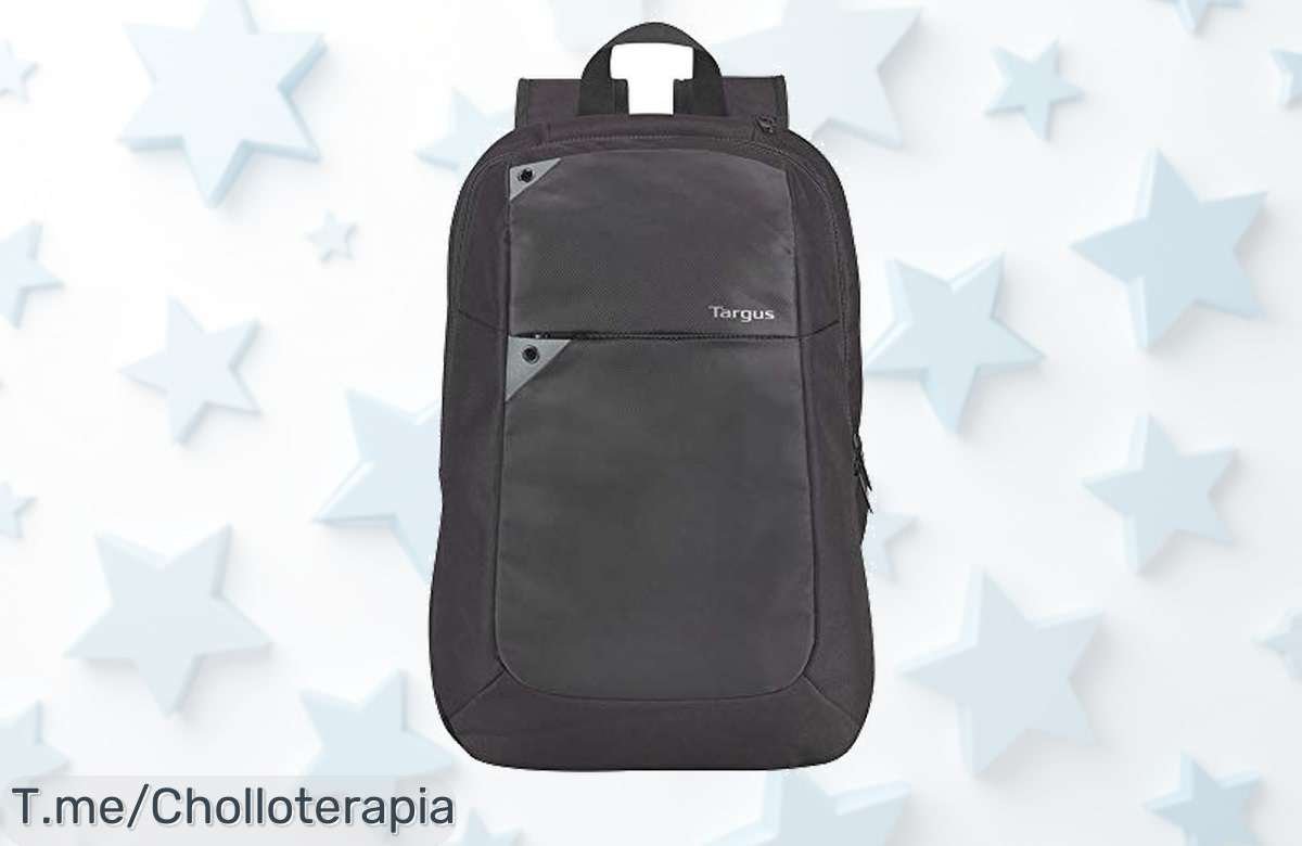 Descubre el super chollo del Targus Intellect 15.6 Laptop Backpack con diseño moderno y protección extra para tus gadgets, ¡compra ahora antes de que se agote!