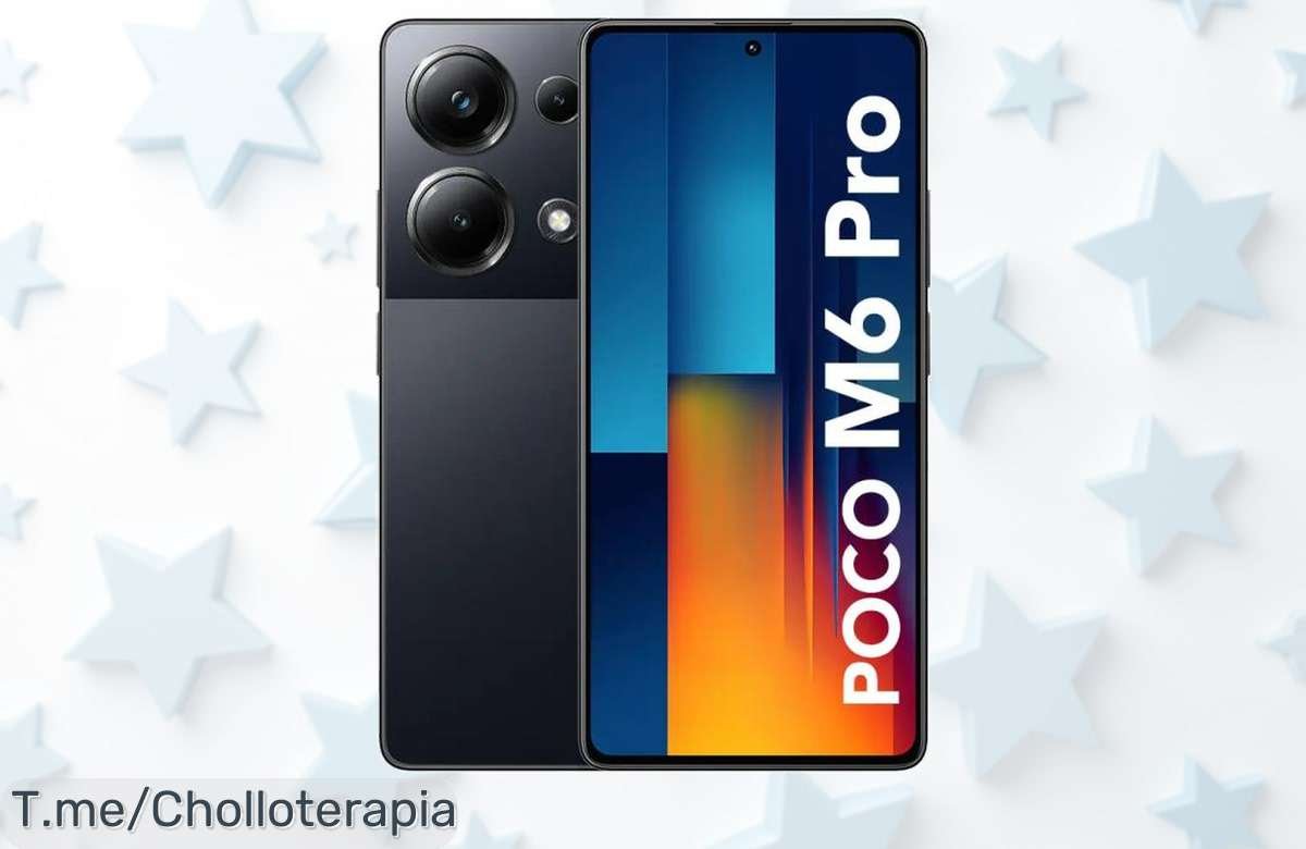 Descubre el super chollo del Xiaomi POCO M6 Pro con 8GB+256GB y pantalla AMOLED de 120Hz. ¡Aprovecha la oferta limitada antes que se acabe!
