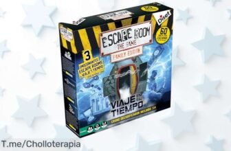 Descubre el super chollo del año: Diset Escape Room, un juego único para toda la familia que despierta el ingenio ¡Compra ahora y no te quedes sin tu diversión!