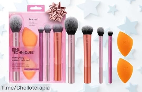 Descubre el super chollo del mejor kit de maquillaje con cerdas ultra suaves, transforma tu rutina y deslumbra en minutos, ¡compra ahora antes que se agote!