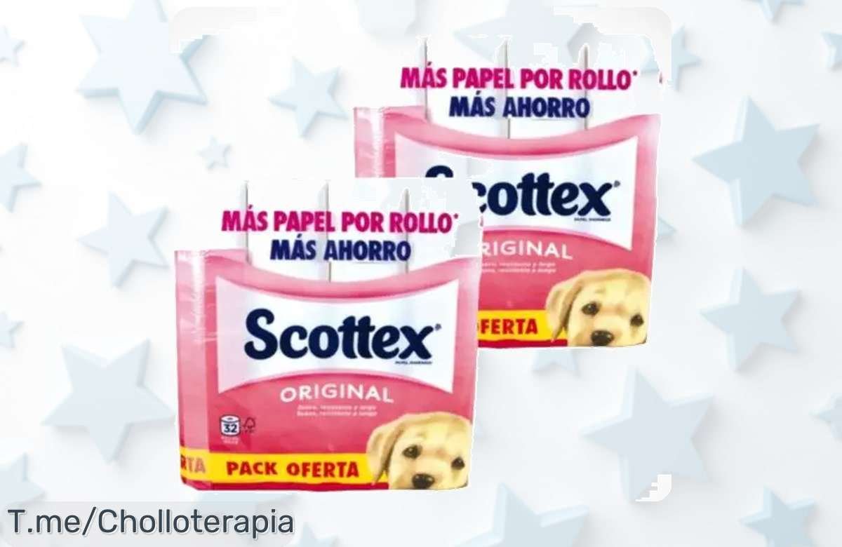 Descubre el super chollo del papel higiénico Scotttex: 64 unidades de calidad y suavidad a un precio loco, ¡aprovéchalo antes que se agote!