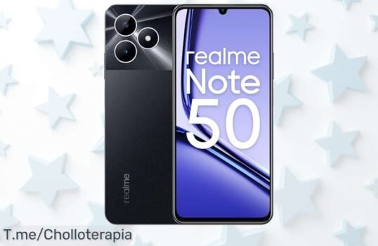 Descubre el super chollo del realme Note 50 4G con diseño ultrafino y gran batería de 5000 mAh, ¡ofertón limitado que no puedes dejar pasar! Actúa ya antes de que se agoten