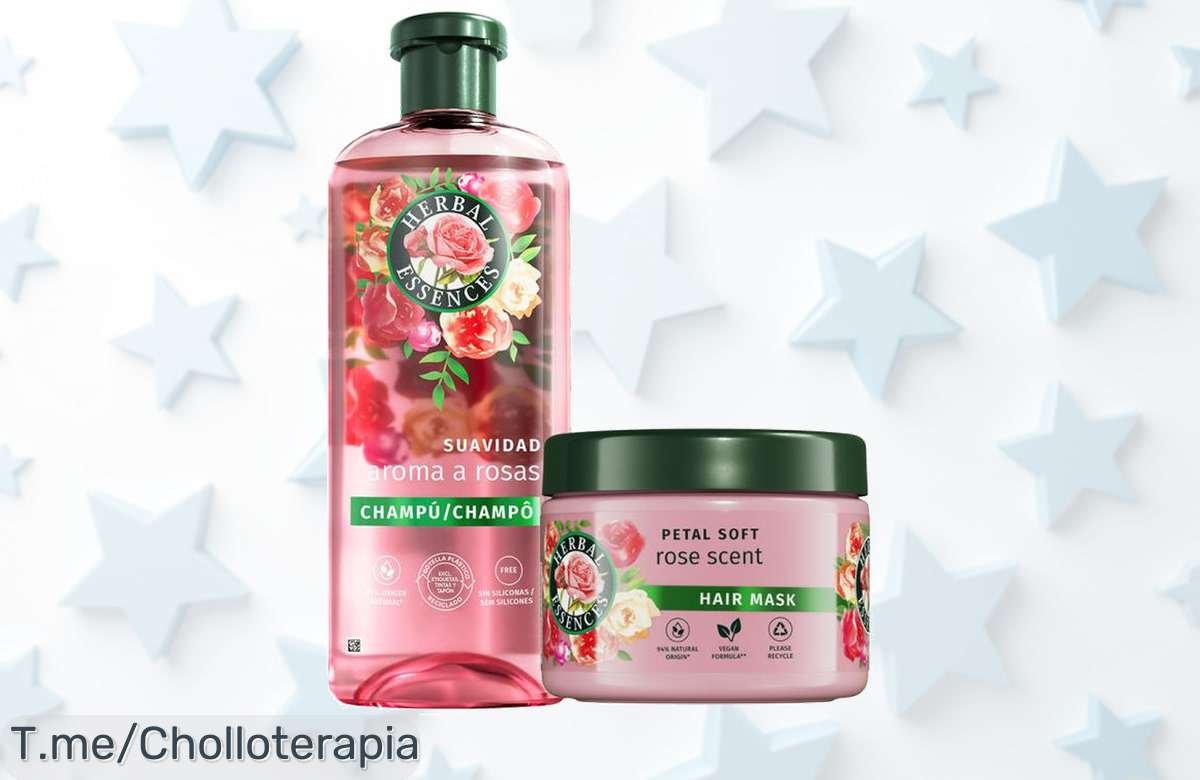 Descubre el super chollo para tu cabello: champú y mascarilla que transforman tu melena con una suavidad nunca vista. ¡Aprovecha este ofertón antes de que se acabe!