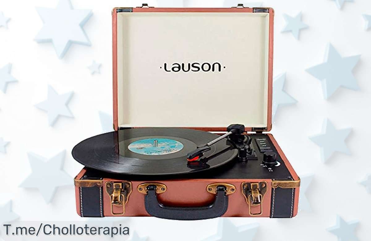 Descubre el tocadiscos Lauson CL605 a un precio loco: digitaliza tus vinilos y revive clásicos. ¡Ofertón limitado, no te quedes sin el tuyo!