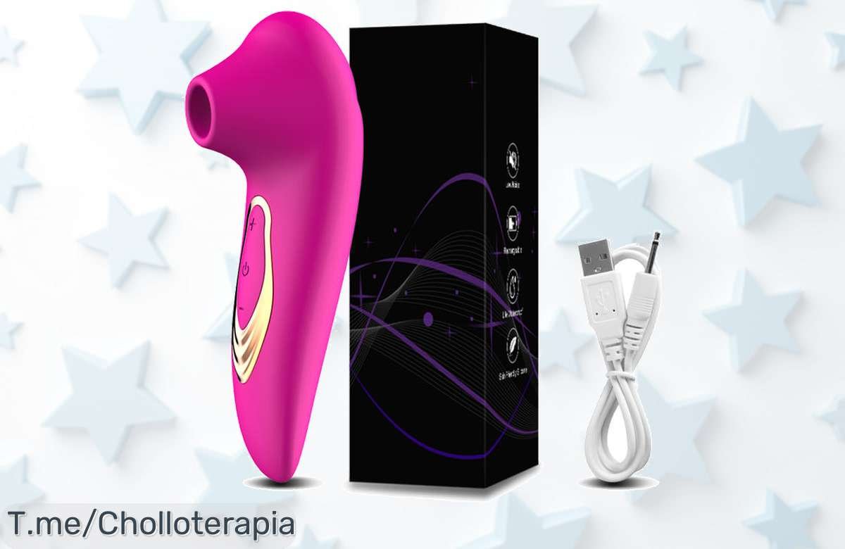 Descubre el vibrador que transformará tu placer: increíble lengua succionadora a precio loco. ¡No esperes más, oferta limitada! Actúa y siente la magia ahora mismo.