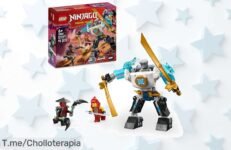 Descubre la Armadura Robótica de Zane, el super chollo con 3 minifiguras exclusivas que hará brillar tu colección ¡Aprovecha esta oferta limitada y compra ya!