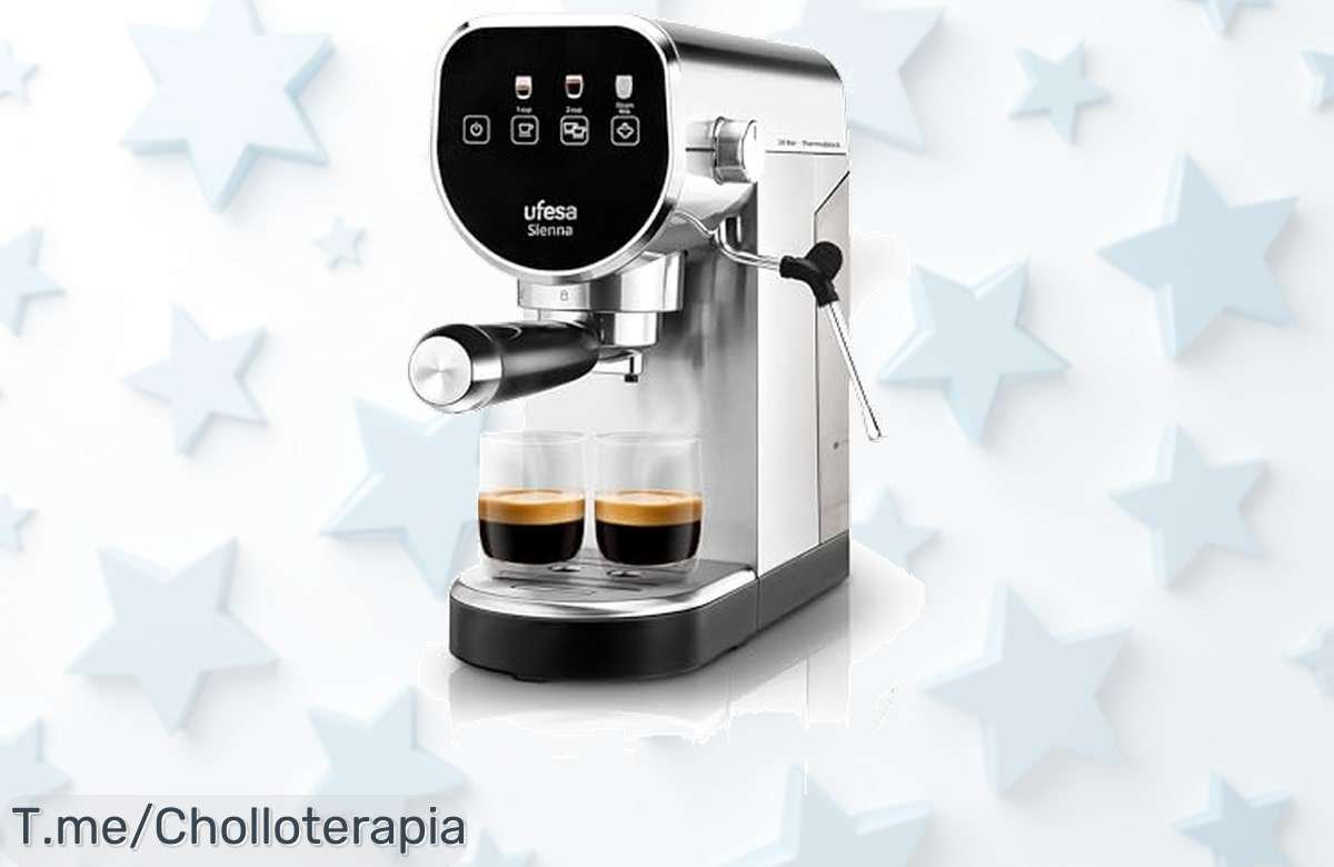 Descubre la Cafetera Espresso y Capuccino que Todos Quieren a Precio Loco; Prepara el Café Perfecto en un Instante. ¡Aprovecha Este Ofertón Antes de Que Se Agote!