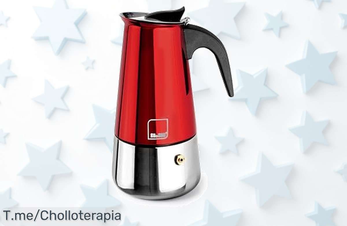 Descubre la Cafetera Express IBILI Moca Rosso: diseño elegante y café delicioso en casa. ¡Aprovecha este chollo increíble antes de que se agote!