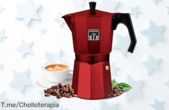 Descubre la Cafetera Italiana Mokclassic y disfruta de un espresso delicioso en casa ¡No te pierdas este super chollo! Stock limitado, compra ya antes que se agote