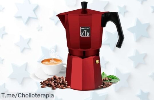 Descubre la Cafetera Italiana Mokclassic y disfruta de un espresso delicioso en casa ¡No te pierdas este super chollo! Stock limitado, compra ya antes que se agote