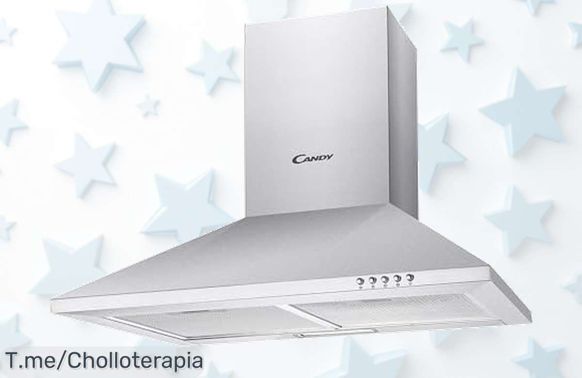 Descubre la Campana Telescópica Candy: Un Chollazo de 70CM que Filtra 305m³/h y Hace Menos Ruido. ¡Aprovecha esta Oferta Limitada Antes que Vuele!