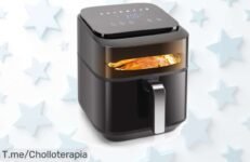 Descubre la Freidora de Aire Electrónica Taylor Swoden: 8L de delicias y 10 funciones irresistibles a un precio loco ¡Actúa ya, esta oferta nunca se repetirá!