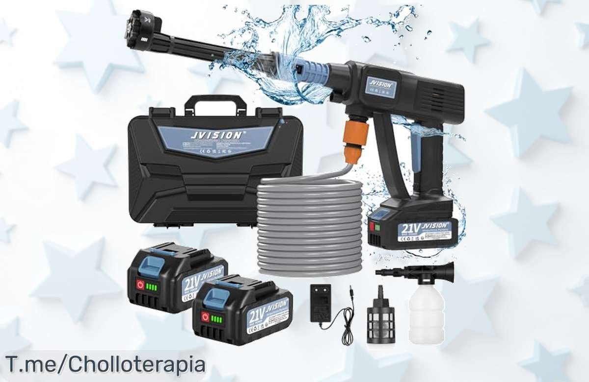 Descubre la Hidrolimpiadora 6 en 1 con un precio loco que no podrás creer, limpia todo como un pro y ahorra a lo grande. ¡Compra ahora antes de que se acabe esta oferta!