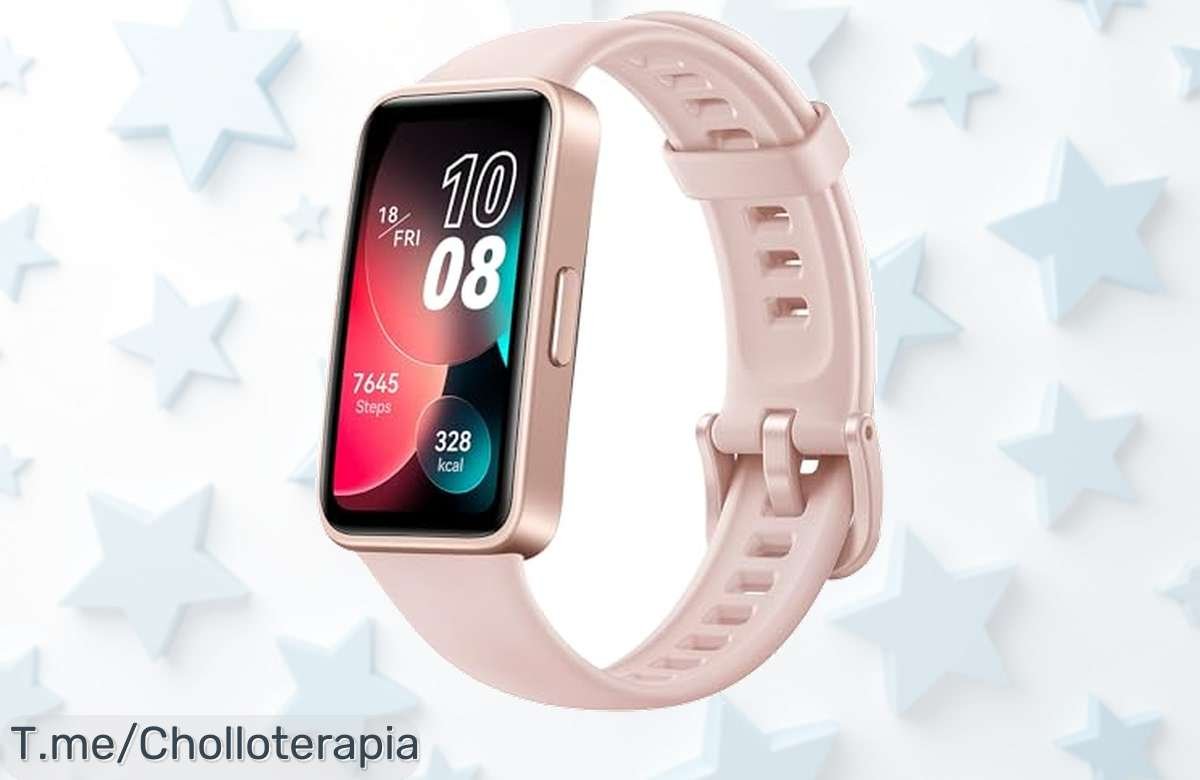 Descubre la Huawei Band 8: el smartwatch elegante que mejora tu sueño y dura hasta 14 días. Aprovecha este super chollo antes de que se agote, ¡tu salud lo merece!