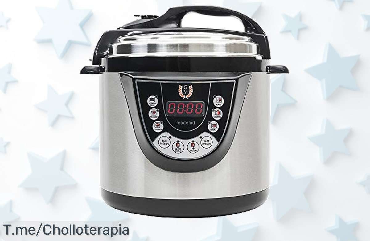 Descubre la Olla Eléctrica a Presión que Cocina para 12 Personas: ¡Controla tus Recetas con Seguridad y Disfruta de Menús Deliciosos! Oferta Limitada, No Te Quedes Sin Ella.
