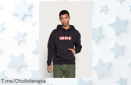 Descubre la Sudadera Levi's que Todos Quieren, 100% Algodón y con Logo Impresionante, ¡Un Super Chollo Limitado! Compra Ahora Antes de Que Se Agote Esta Oferta Única