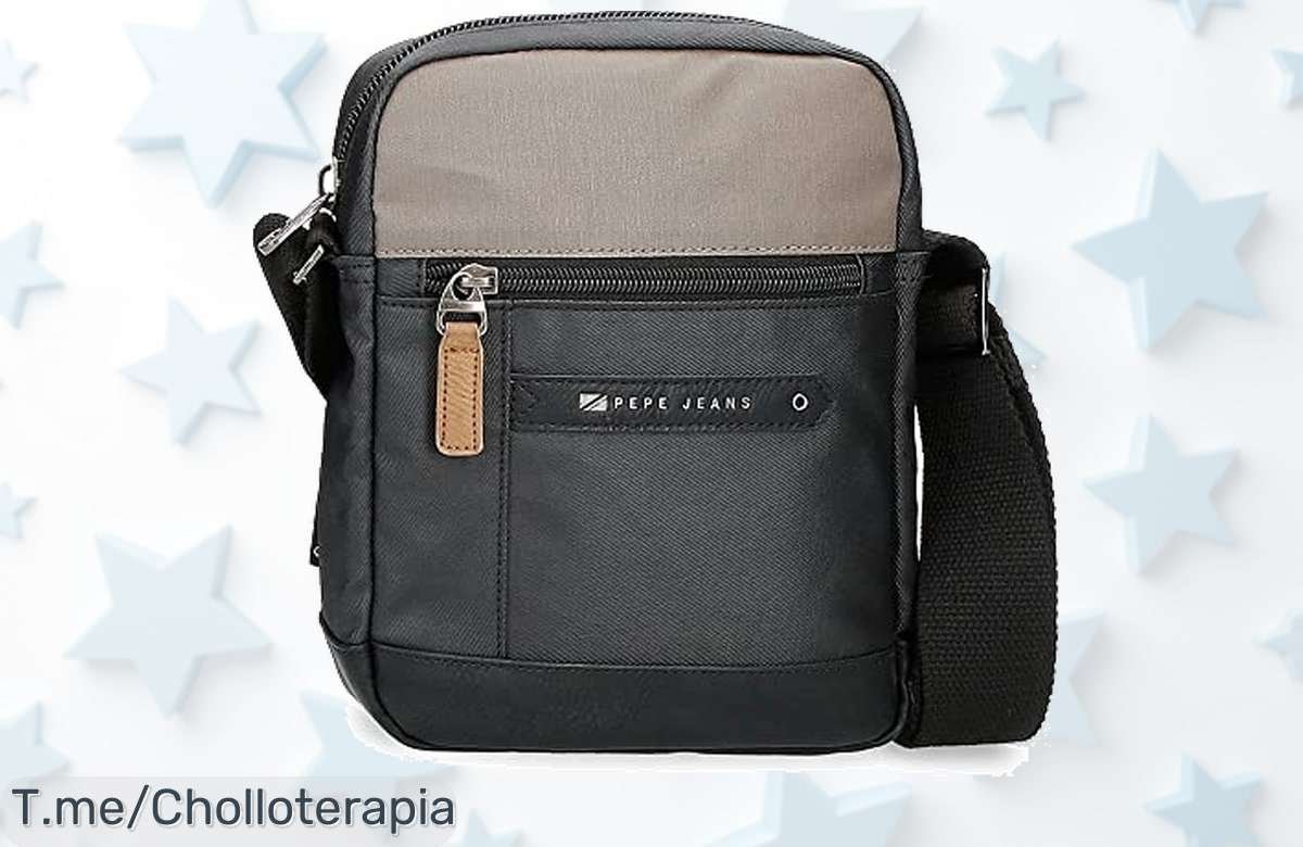 Descubre la bandolera Pepe Jeans Cardiff, compacta y ligera con múltiples bolsillos. Aprovecha este ofertón exclusivo antes de que se agote. ¡Compra ahora!