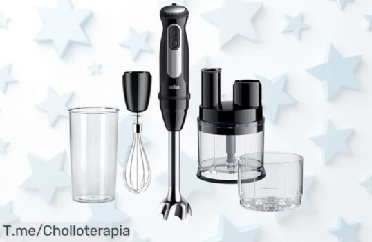 Descubre la batidora Braun MultiQuick 5 Pro a un precio loco, con 25 velocidades y turbo Crea recetas deliciosas rápidamente, oferta limitada ¡Compra ya antes de que se acabe!