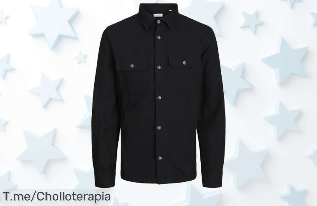 Descubre la camiseta JACK & JONES Jjdarren, un super chollo con bolsillos y diseño único que realza tu estilo. ¡Aprovecha esta oferta limitada antes de que se agote!