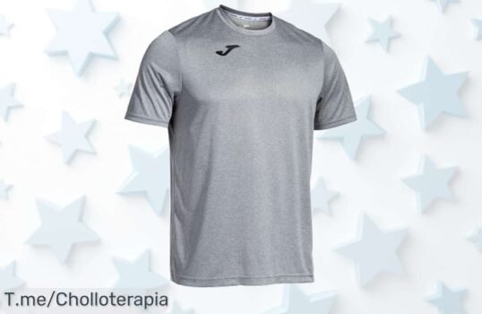 Descubre la camiseta deportiva Joma con alta transpirabilidad y estilo impecable, ¡super chollo que no puedes dejar pasar! Aprovéchala antes de que se agote