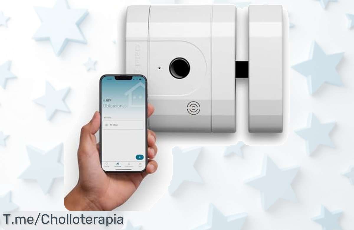 Descubre la cerradura electrónica invisible LOCK PRO: seguridad máxima y alarma potente para tu hogar, aprovecha este super chollo antes de que se agote, ¡actúa ya!