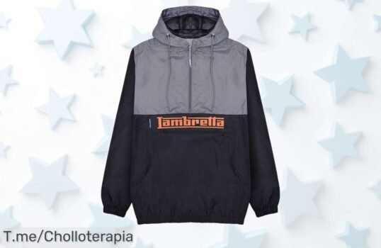 Descubre la chaqueta Lambretta LM3001BLK-GRY, un super chollo que te hará destacar con estilo No esperes más, ¡compra ahora antes de que se agote esta oferta única!