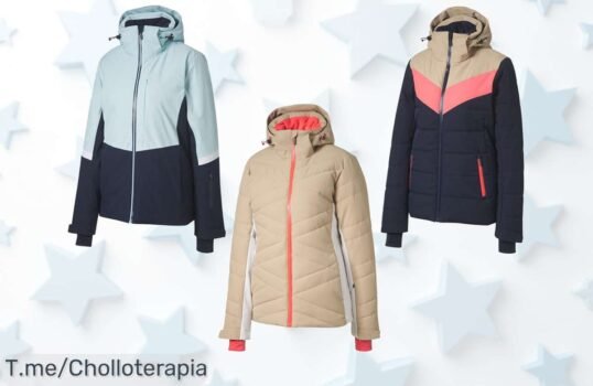 Descubre la chaqueta de esquí que todos desean con localizador RECCO® ¡Super chollo en precios locos! Solo por tiempo limitado, ¡hazla tuya antes de que se agote!