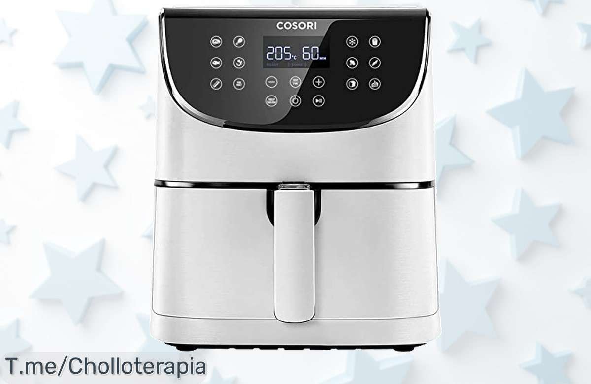 Descubre la freidora de aire COSORI: ¡el super chollo que transforma tus comidas en minutos! No te pierdas esta oferta única, actúa ya y cocina como un profesional.