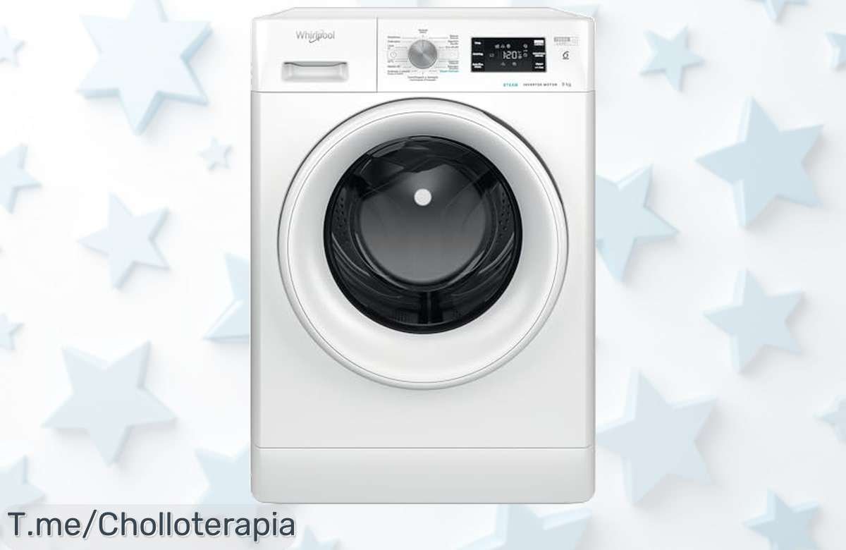 Descubre la lavadora Whirlpool que cambiará tu hogar: calidad, estilo y limpieza en un solo lugar. Aprovecha este ofertón único y lleva la tuya hoy mismo antes de que se acabe.