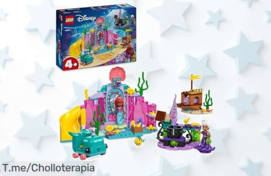 Descubre la magia de LEGO con Ariel y Úrsula: construye aventuras increíbles que encantarán a tus peques ¡No te pierdas este super chollo, stock limitado!