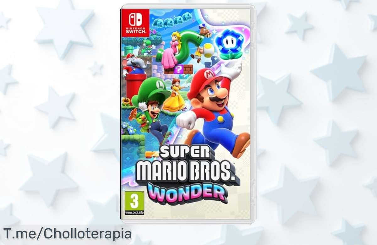 Descubre la magia de Nintendo Super Mario Bros. Wonder: oferta limitada, super chollo para crear recuerdos inolvidables con amigos y familia. ¡Compra ahora antes que se acabe!