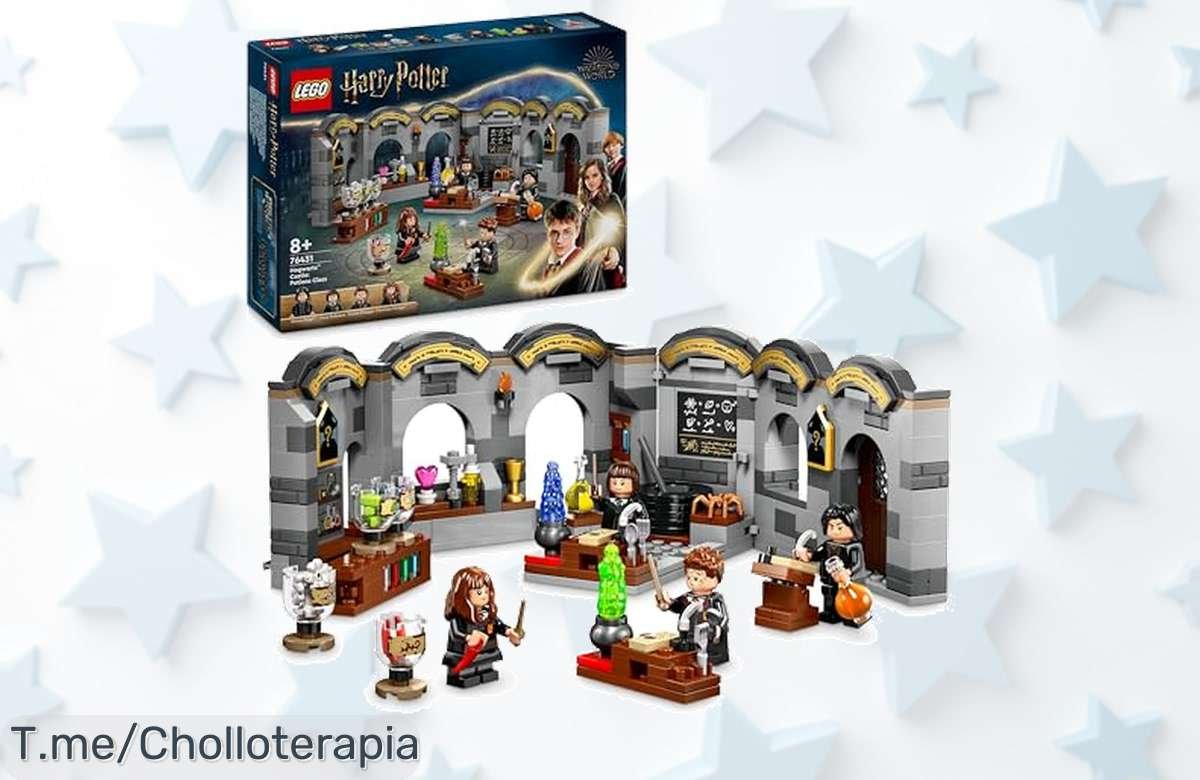 Descubre la magia del LEGO Harry Potter Castillo de Hogwarts: Clase de Pociones. Super chollo para crear aventuras épicas ¡Hazlo tuyo antes que se agote esta oferta única!