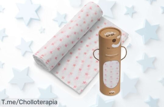 Descubre la muselina bambú para bebés: suavidad absorbente y diseños adorables a un precio loco ¡Aprovecha este ofertón antes de que se agote!