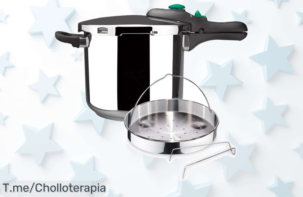 Descubre la olla a presión MAGEFESA Dynamic: Rápida, segura y perfecta para sorprender en la cocina. Aprovecha este ofertón único antes de que desaparezca ¡Compra ya!