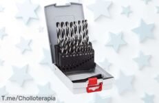 Descubre la perforadora que asegura precisión milimétrica con su punta centradora, ¡aprovecha este ofertón limitado y lleva tu trabajo al siguiente nivel ahora!