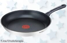 Descubre la sartén Tefal Daily Cook: antiadherente y perfecta gracias a ThermoSignal Aprovecha este ofertón único y transforma tu cocina, ¡compra ahora antes que se agote!