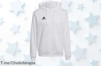 Descubre la sudadera adidas Ent22 Hoody con capucha ajustable y bolsillo canguro a un precio loco, ¡aprovecha este super chollo antes de que se agote! Compra ya