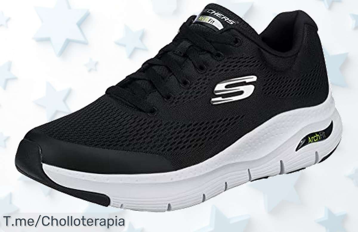 Descubre las Skechers Arch FIT, el super chollo que necesitas para tus aventuras: agarre increíble y estilo moderno. ¡Aprovecha este ofertón antes de que se acabe!