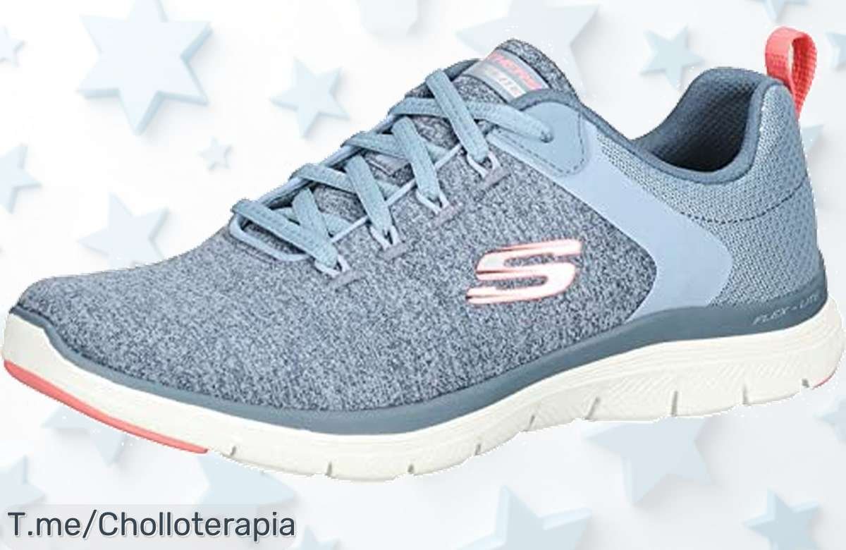 Descubre las Skechers Flex Appeal 4.0: estilo único y lavables a máquina, un ofertón que no puedes dejar pasar, ¡aprovecha este precio loco antes de que se agote!