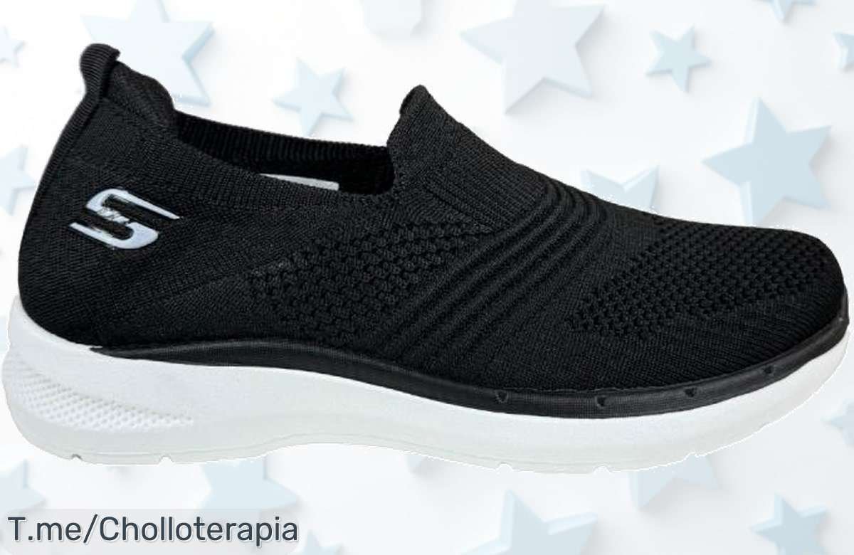 Descubre las zapatillas sin cordones Everlyx: confort absoluto y tejido transpirable en un ofertón único. ¡Hazte con ellas ahora antes que se agoten!