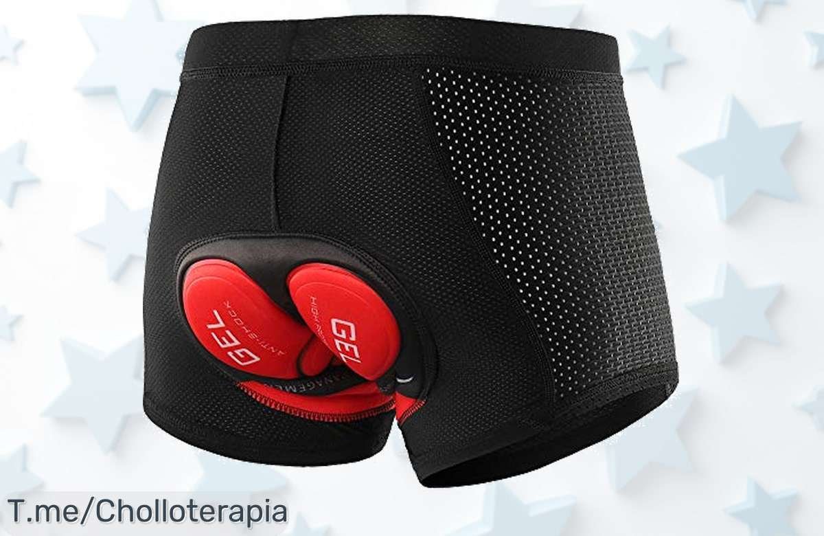 Descubre los Lixada Cycling Shorts: el super chollo que se ajusta a ti. Siente la comodidad del acolchado 5D y mejora tus rutas. ¡Compra ahora antes de que se agoten!