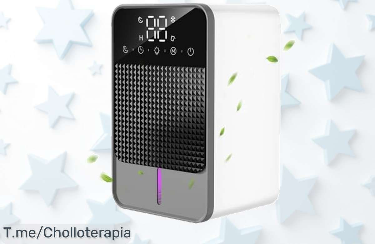 Deshumidificador Jialexin D1c a precio loco, aprovecha el descuento brutal y transforma tu habitación en un lugar seco ¡Haz tu compra ya antes de que se agote!