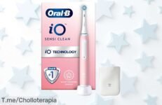 Despierta tu sonrisa con el Cepillo Oral B iO Whitening-SensiClean, limpieza profunda y blanqueamiento increíble a un precio loco ¡Aprovecha este ofertón único ya!