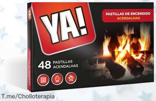 ¡Enciende la Fiesta con 48 Pastillas de Encendido y disfruta tus asados como nunca! ¡Oferta limitada, no te pierdas este chollo antes que se agote!