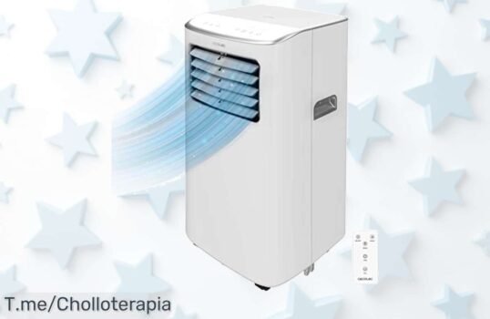 Enfría tu hogar ya con el aire acondicionado portátil ForceClima 7400, un super chollo que enfría rápido y en silencio ¡Aprovecha esta oferta única antes de que se agote!