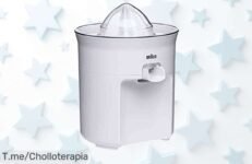 Exprimidor Braun TributeCollection CJ3050: Zumo fresco al instante sin goteos, ¡aprovecha este ofertón increíble y mantén tu cocina impecable! Compra ahora antes de que se acabe