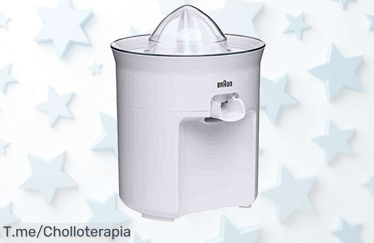 Exprimidor Braun TributeCollection CJ3050: Zumo fresco al instante sin goteos, ¡aprovecha este ofertón increíble y mantén tu cocina impecable! Compra ahora antes de que se acabe.