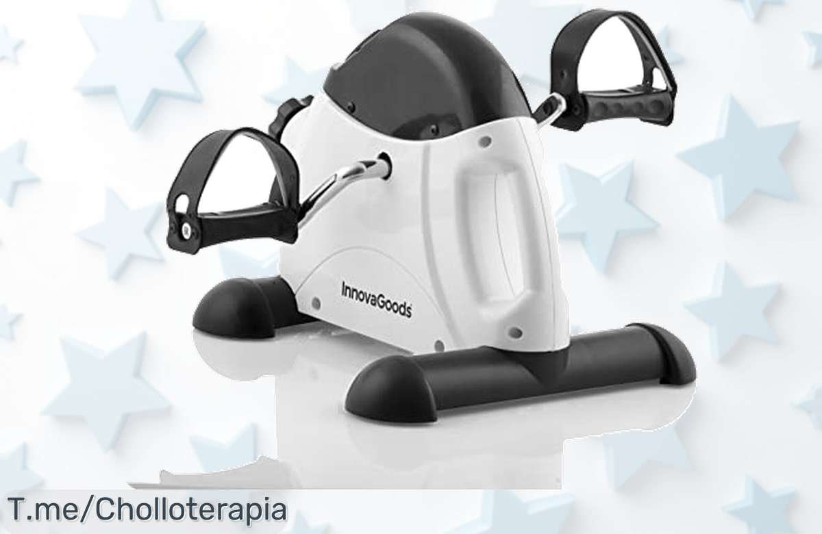 Fortalece tu cuerpo y cuida tu corazón con los pedales estáticos de InnovaGoods a un precio loco, oferta limitada que no puedes dejar escapar. ¡Hazlo tuyo ya!