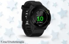 Garmin Forerunner 55: Super chollo en tu reloj de running con GPS y entrenamiento personalizado Controla tu salud y aprovecha este ofertón antes que se agote