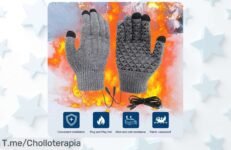 Guantes calefactables eléctricos a precio loco: mantén tus manos siempre calientes y disfruta de la montaña sin congelarte Oferta limitada, ¡compra ahora antes que se agoten!